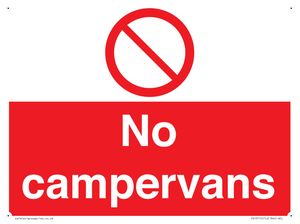 No campervans